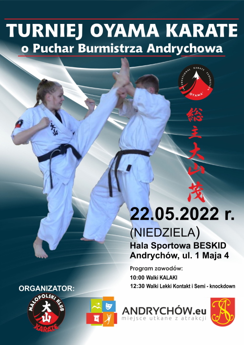 Turniej OYAMA Karate<br/> o Puchar Burmistrza Andrychowa